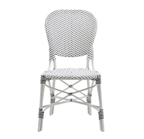 Sika-Design Isabell Exterior Caféstuhl SH: 45 cm - Weiß