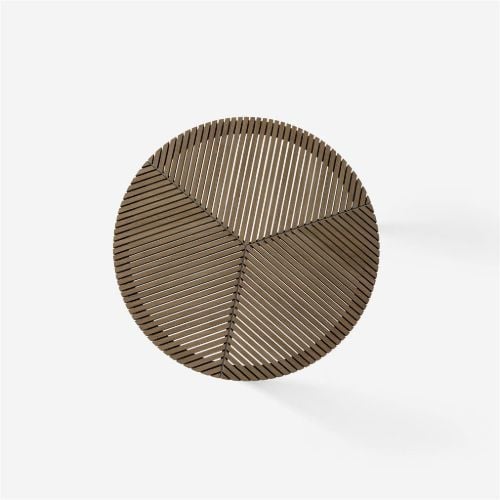 Vipp 716 Outdoor Open-Air Couchtisch Ø: 90 cm – Teak