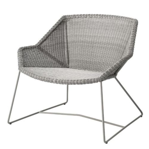 Cane-line Outdoor Breeze Loungestol  H: 73 cm - Taupe