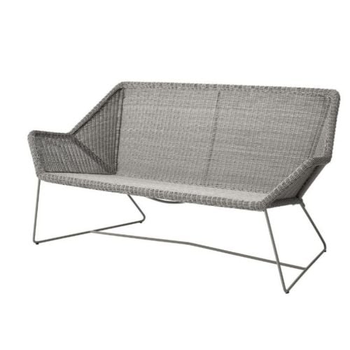 Cane-line Outdoor Breeze 2 Pers. Loungesofa L: 154 cm - Taupe