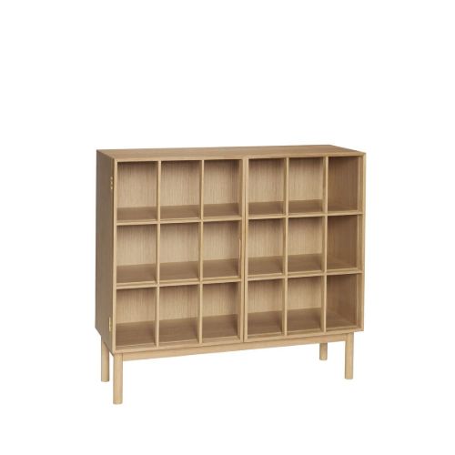 Hübsch Shoji Cabinet Wide B:100 cm - Egetræ