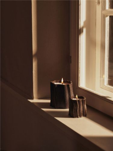 Ferm Living Rylith Duftkerzen Set à 3 Stück - Stein/Mehrfarbig