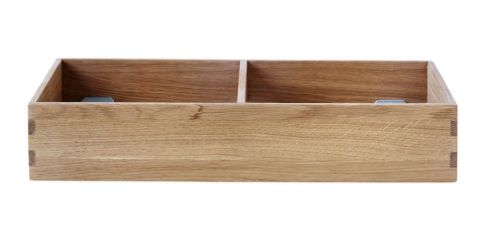 FDB Møbler Sokkel B98S Mogens Koch  D:28 cm til Vandret - Eg FORUDBESTIL: SLUT NOV 2023