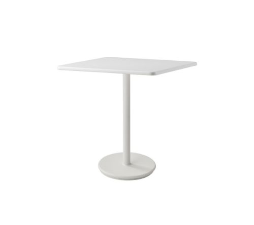 Cane-line Outdoor Go Cafébord 75x75 cm - White/White