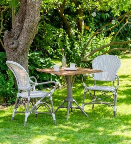 Sika-Design Nicole Cafétisch 70x70 cm - Taupe