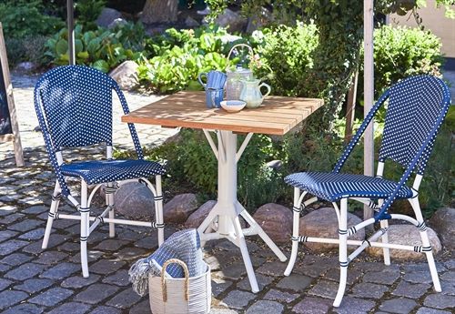 Sika-Design Nicole Cafétisch 70x70cm - Weiß