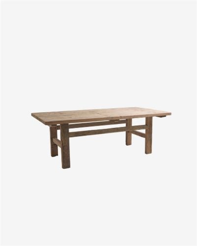 Nordal Palora Couchtisch L: 128 cm – Recyceltes Holz