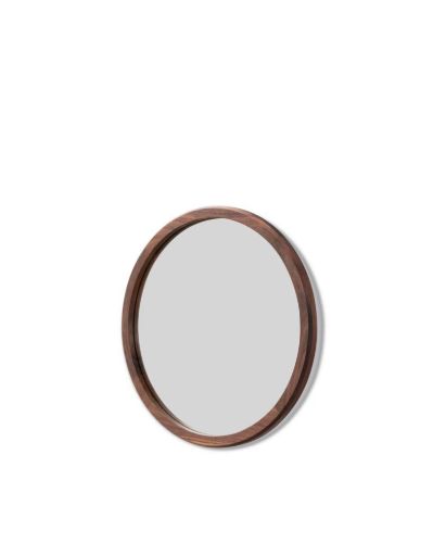 Fredericia Furniture 8321 Silhouette Spiegel Ø: 55 cm – Walnuss