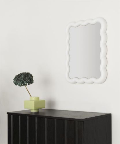 Normann Copenhagen Illu Spiegel 65x50 cm - Weiß