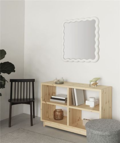 Normann Copenhagen Illu Spiegel 80x80 cm - Weiß