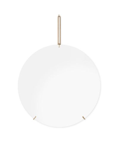 Moebe Wall Mirror Ø: 50 cm - Brass 