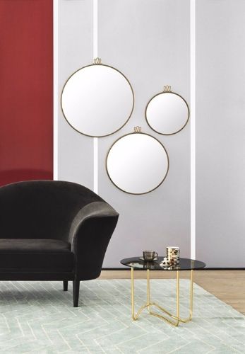 GUBI Randaccio Wandspiegel Ø:60 cm - Rund