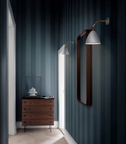 GUBI Adnet Wandspiegel Rechteckig 65x115 cm - Hellbraunes Leder