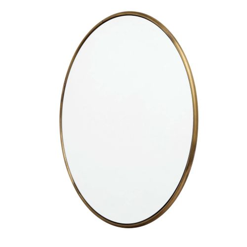 Muubs Vægspejl Round Copenhagen L Ø: 110 cm - Messing