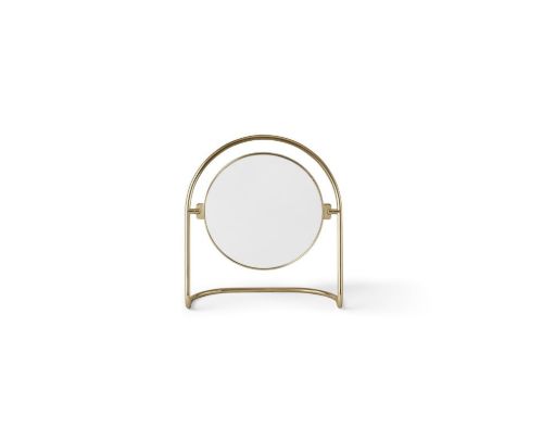 Audo Copenhagen Nimbus Table Mirror Ø: 18,2 cm - Polished Brass