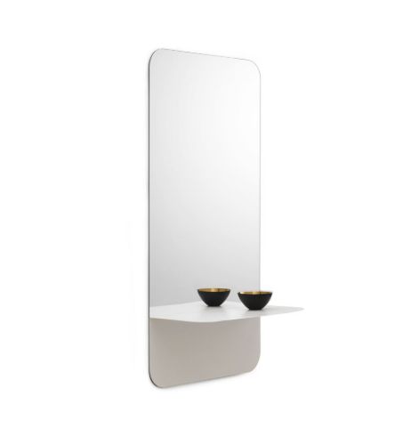 Normann Copenhagen Horizon Vertikaler Wandspiegel 80x40 cm - Weiß
