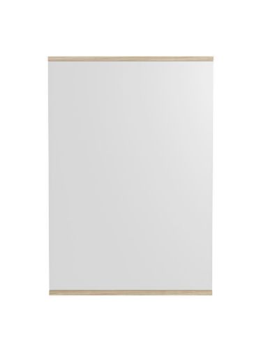 Moebe Rectangular Wall Mirror 70x100 cm - Ash