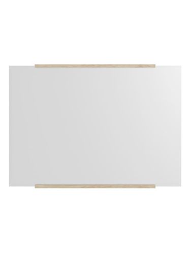Moebe Rechteckiger Wandspiegel 70x100 cm - Esche