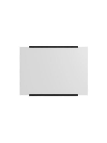 Moebe Rechteckiger Wandspiegel 50x70 cm – Schwarz gebeizte Eiche