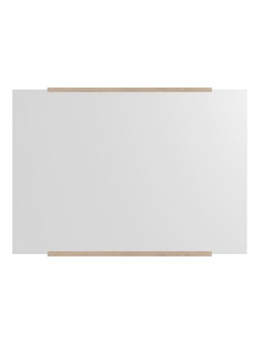 Moebe Rechteckiger Wandspiegel 70x100 cm - Eiche