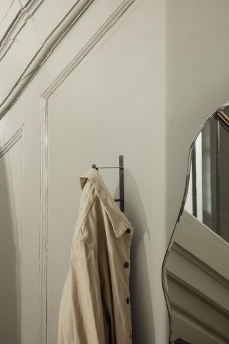 Ferm Living Pond Spiegel Groß H: 110 cm - Dunkles Chrom 