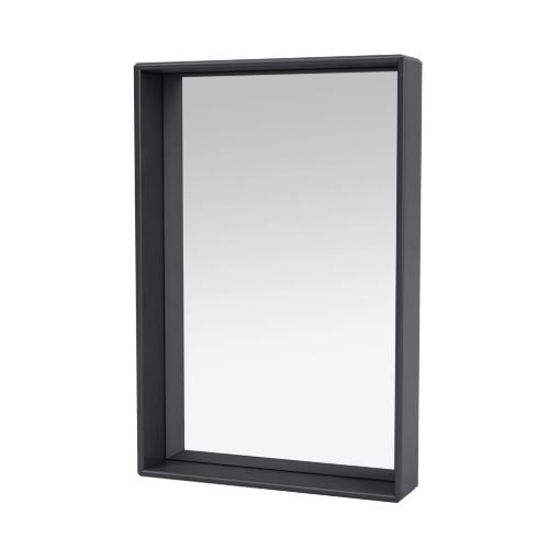 Montana Accessories Shelfie Spejl med hylde 46,8x69,6 cm - 04 Anthracite