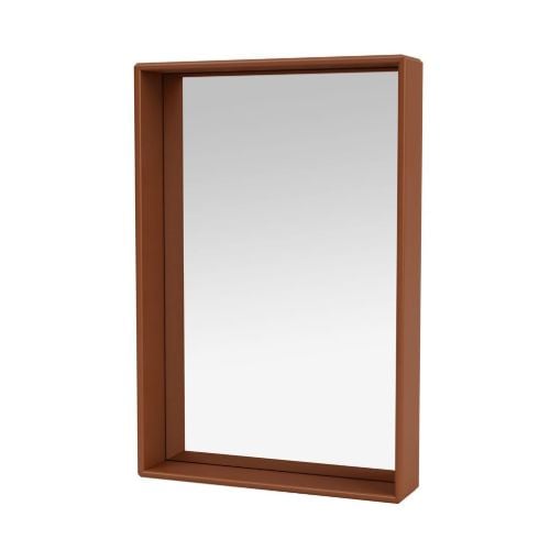 Montana Accessories Shelfie Spejl med hylde 46,8x69,6 cm - 146 Hazelnut