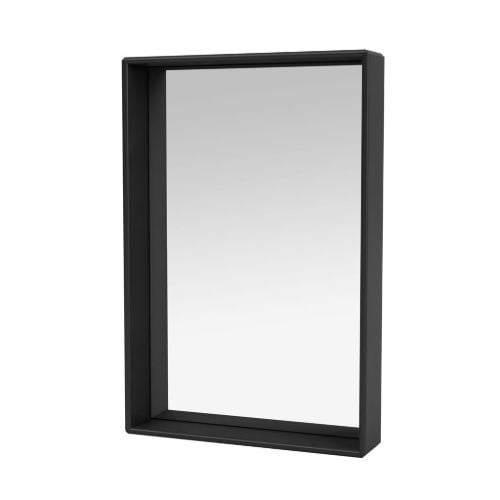 Montana Accessories Shelfie Spejl med hylde 46,8x69,6 cm - 05 Black