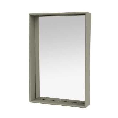 Montana QS Accessories Shelfie Spejl med hylde 46,8x69,6 cm - 144 Fennel