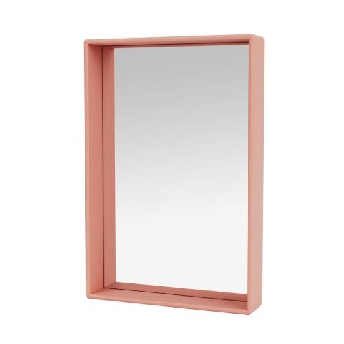 Montana Accessories Shelfie Spejl med hylde 46,8x69,6 cm - 151 Rhubarb