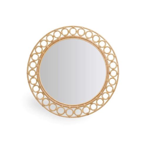Sika-Design Mira Spejl Ø: 70 cm - Natur