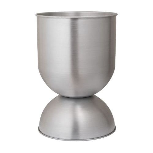 Ferm Living Hourglass Pot Medium - Jern/Aluminium
