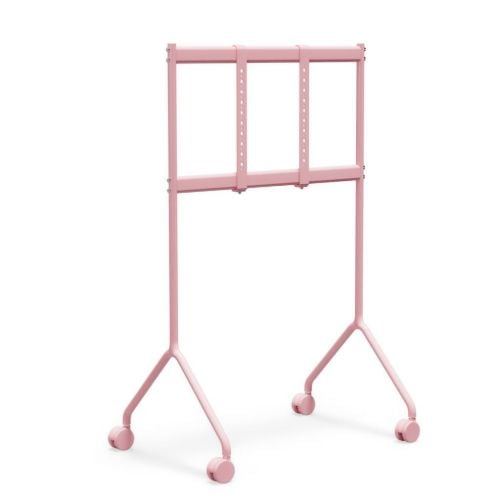 Pedestal Moon Light Rollin' TV-Stander - Metal/Bubblegum