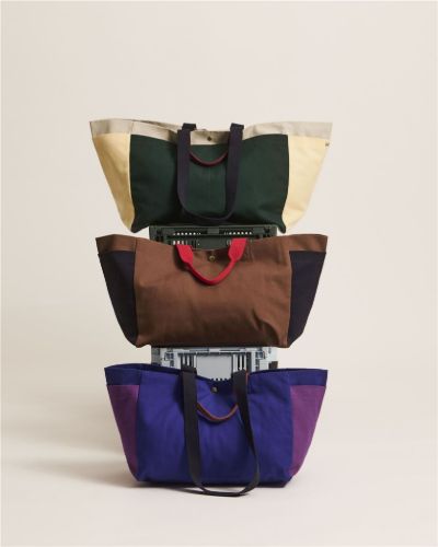 HAY Weekender Klein 26x35,5 cm - Blau Multi