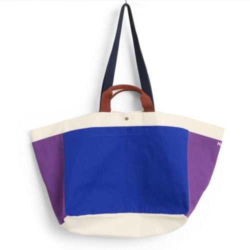 HAY Weekend Bag Medium 34x44,5 cm - Electric Blue Multi 