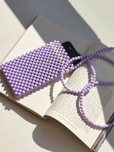 HAY Perla Handyhalter 9,5x16,5 cm - Lila