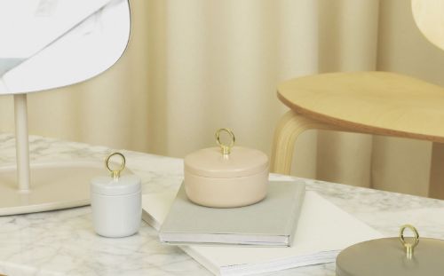 Normann Copenhagen Ringbox Mittel Ø: 10 cm - Sand