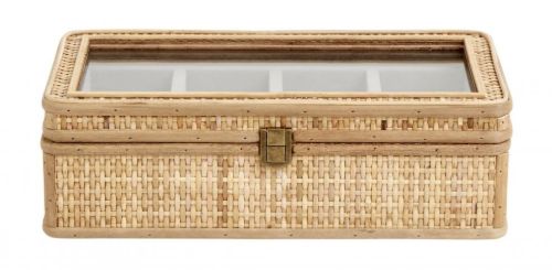 Nordal RATTAN Jewelry Box 19 x 34,5 cm Medium - Natur 