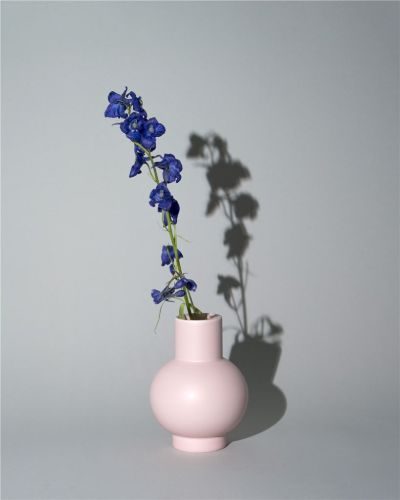 Höhe Strøm XL Vase H: 33 cm – Coral Blush