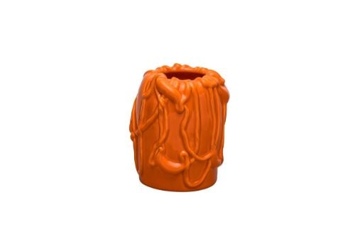 raawii Michael Kvium Jam Vase H: 24 cm - Persimmon Orange