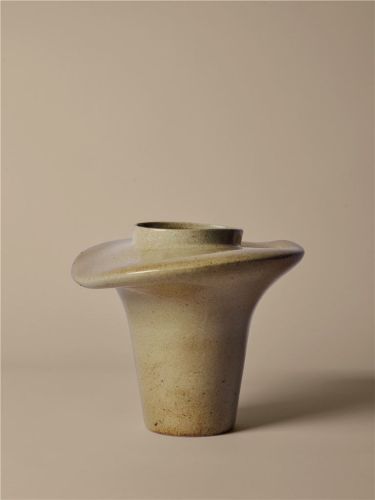 Ferm Living Evio Vase H: 35 cm - Ulmengrün