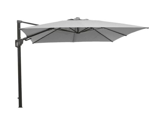 Cane-line Outdoor Hyde Luxe Tilt Parasol 300x300 cm - Light Grey