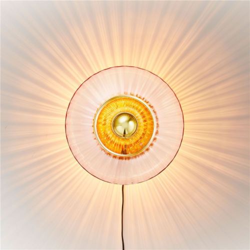Design By Us New Wave Optic Wand Ø: 26 cm – Rosé/Gold
