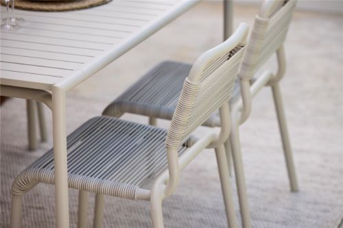 Cane-line Outdoor Al Dente Stuhl - Aluminium/Sand