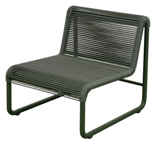 Cane-line Outdoor Al Dente Loungestol - Aluminium/Dark Green