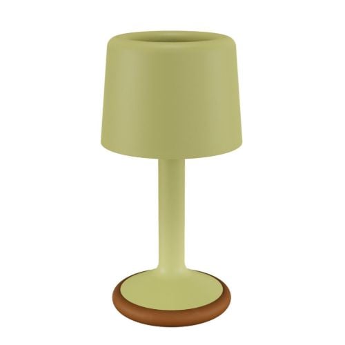 HOUE Luu Portable Solar Lamp H: 29,5 cm - Aluminium/Lemon Zest