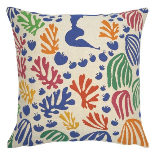 Poulin Design Matisse Pude 45x45 cm - La Perruche Et La Siréne 1952