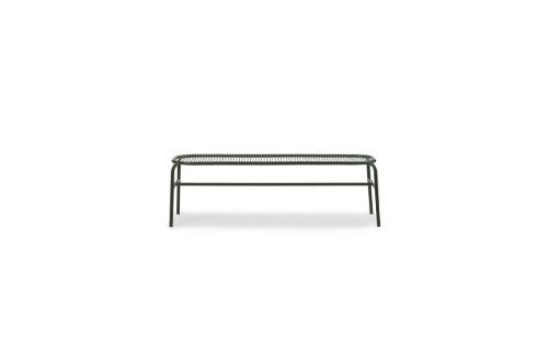 Normann Copenhagen Outdoor Vig Bænk L: 150 cm - Mørkegrøn