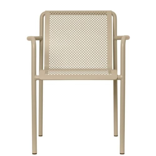 Ferm Living Dapple Stol m. Armlæn SH: 45 cm - Cashmere