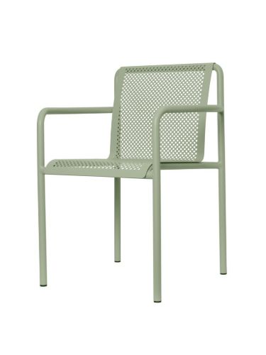 Ferm Living Dapple Stuhl m. Armlæn SH: 45 cm - Tea Green